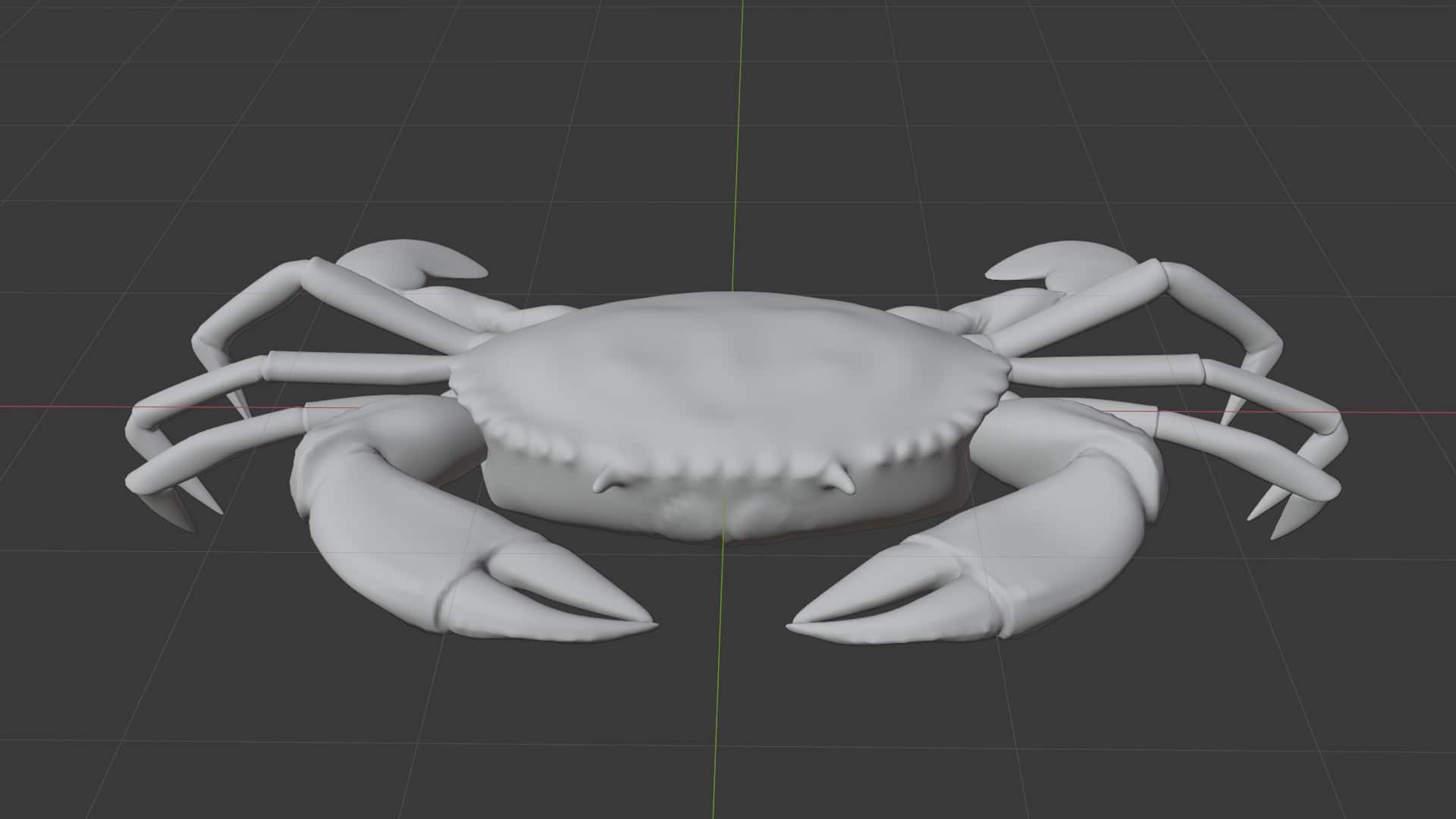 Crab 3D Model Rigged and Low Poly Game ready - Team 3d Yard