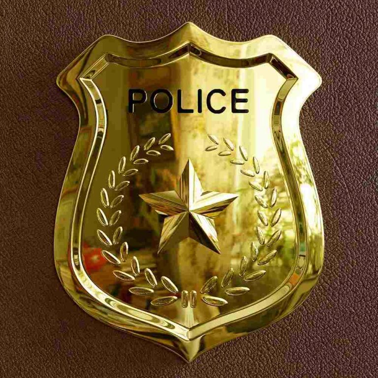 Police Badge 3D Model Game ready Team 3d Yard