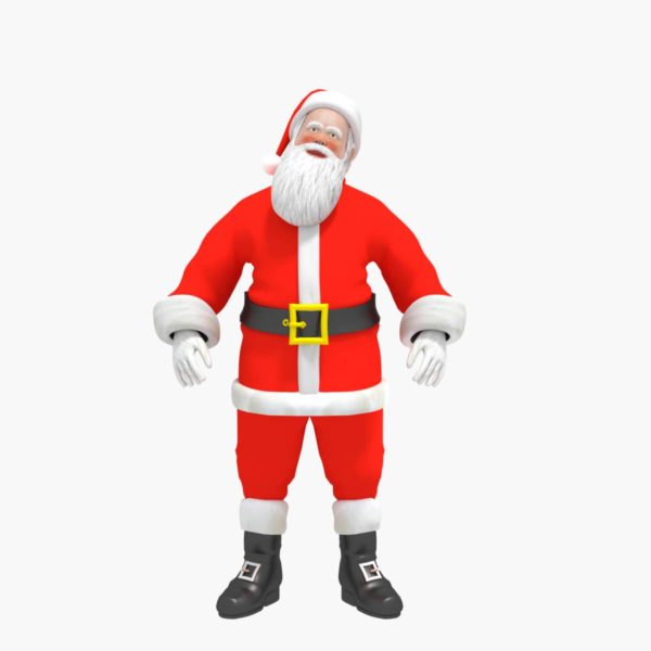 Santa claus 3d model