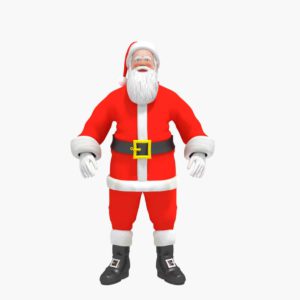 Santa claus 3d model
