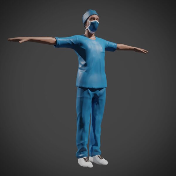 Surgeon 3d model