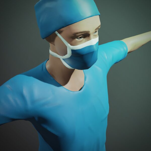 Surgeon 3d model