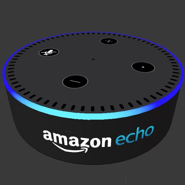 Amazon echo 3d model