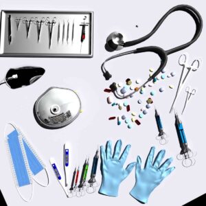 medical kit 3d model