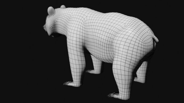 polar bear 3d model