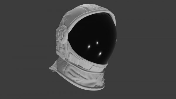 Astronaut helmet 3d model