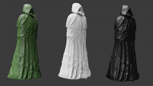 Cloak cape 3d model