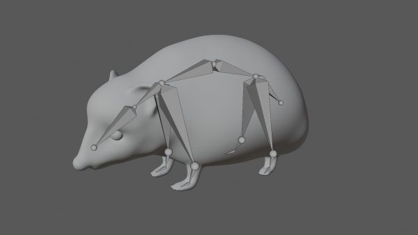 Hedgehog 3d model