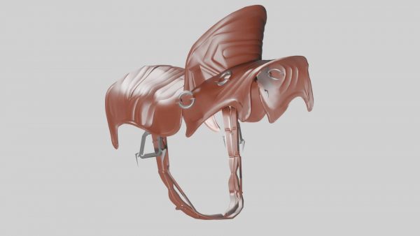 Horse saddle 3d model