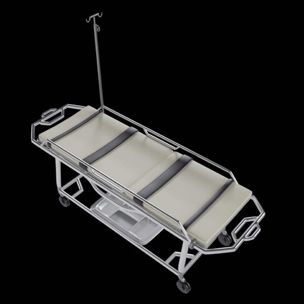 Hospital stretcher 3d model