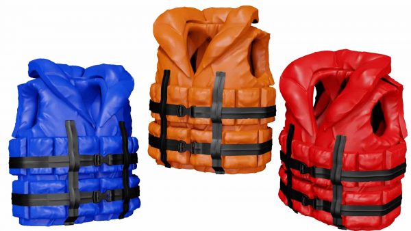 Life jacket 3d model