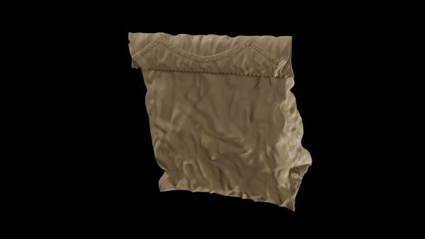 Paper bag 3d model