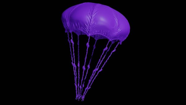 Parachute 3d model