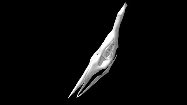 Pterosaur skull 3d model