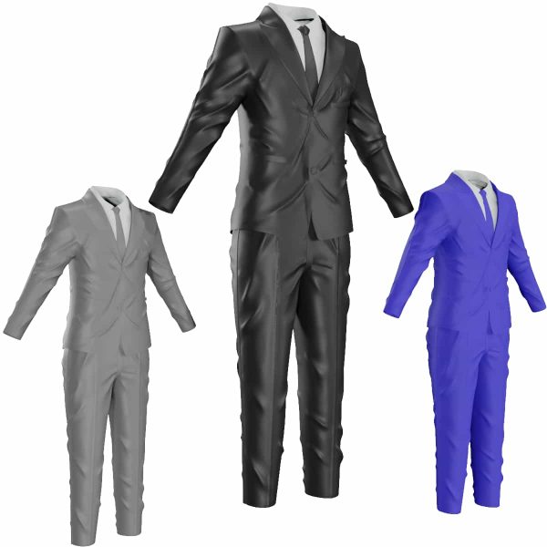 Suit 3d model