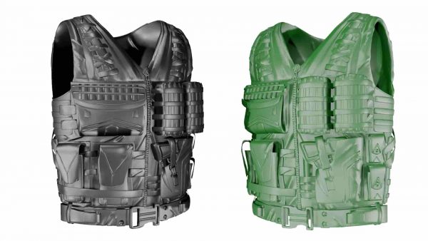 Tactical vest 3d model