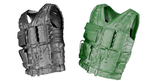 Tactical vest 3d model