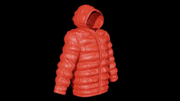 Winter jacket 3d model