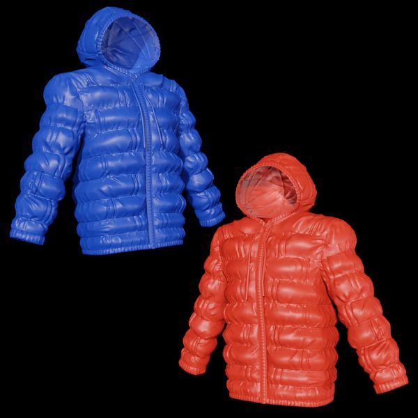Winter jacket 3d model